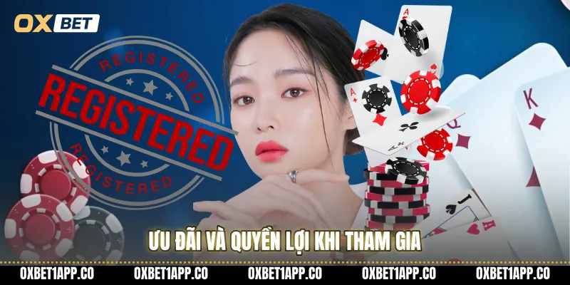 Ưu đãi và quyền lợi khi tham gia