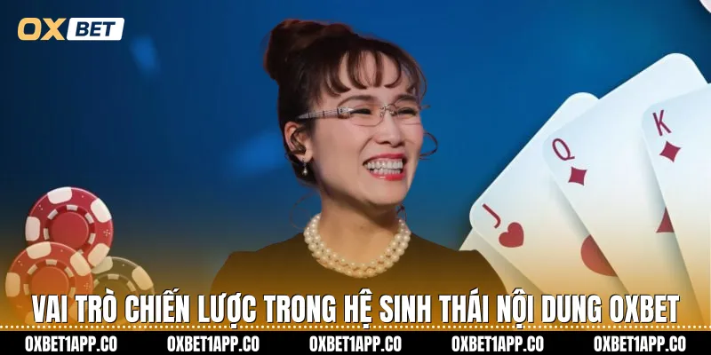 Vai trò chiến lược trong hệ sinh thái nội dung OXBET